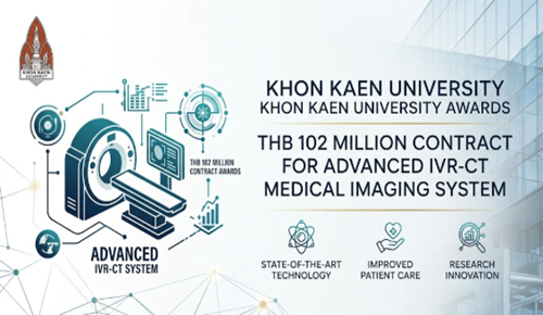 Khon Kaen University Awards THB 102 Million Contract for Advanced IVR-CT...